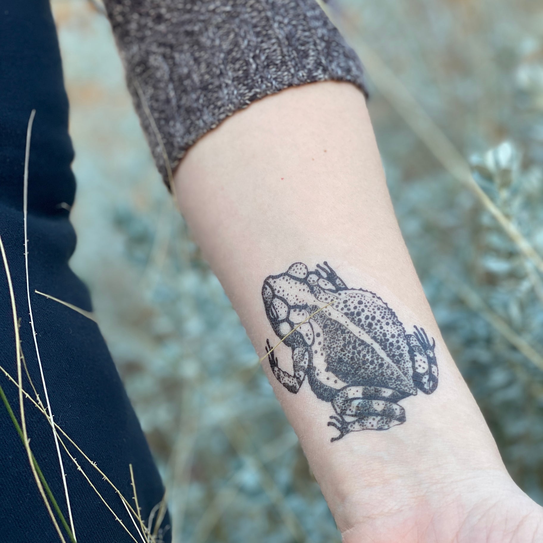 Temporary Tattoo 2 Frog Wrist Tattoos Body Art - Etsy Israel