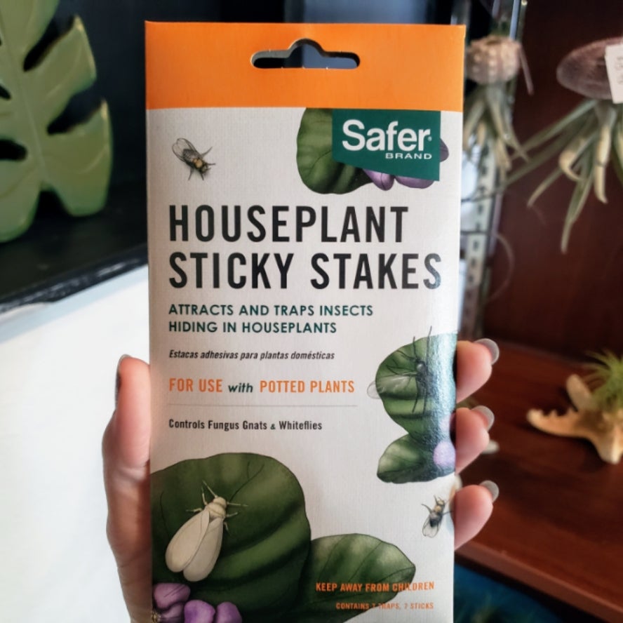 Safer Houseplant Sticky Stakes - 7 Pack